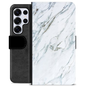 Samsung Galaxy S25 Ultra Premium Wallet Case - Marble