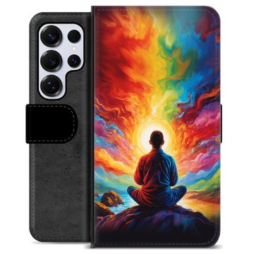 Samsung Galaxy S25 Ultra Premium Wallet Case - Meditation