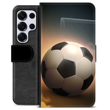 Samsung Galaxy S25 Ultra Premium Wallet Case - Soccer