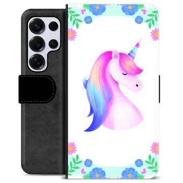Samsung Galaxy S25 Ultra Premium Wallet Case - Unicorn