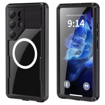 Samsung Galaxy S25 Ultra Redpepper IP68 Magnetic Waterproof Case - Black