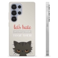Samsung Galaxy S25 Ultra TPU Case - Angry Cat