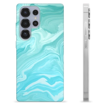 Samsung Galaxy S25 Ultra TPU Case - Blue Marble