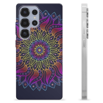 Samsung Galaxy S25 Ultra TPU Case - Colorful Mandala