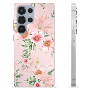 Samsung Galaxy S25 Ultra TPU Case - Watercolor Flowers