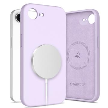 iPhone 16e Tech-Protect Liquid Silicone Case - MagSafe Compatible - Mauve