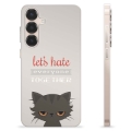 Samsung Galaxy S25+ TPU Case - Angry Cat