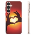 Samsung Galaxy S25+ TPU Case - Heart Silhouette