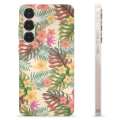 Samsung Galaxy S25+ TPU Case - Pink Flowers