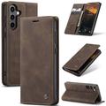 Samsung Galaxy S25+ Caseme 013 Series Wallet Case - Coffee