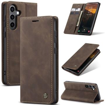 Samsung Galaxy S25+ Caseme 013 Series Wallet Case - Coffee