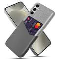 Samsung Galaxy S25+ KSQ Case with Card Pocket - Grey