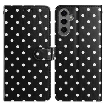 Samsung Galaxy S25+ Polka Dot Pattern Wallet Case