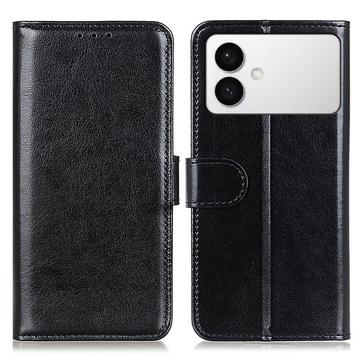 Samsung Galaxy S26 Edge Wallet Case with Stand - Black