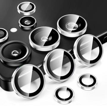 Samsung Galaxy S26 Ultra Hat Prince Camera Lens Tempered Glass Protector - Silver