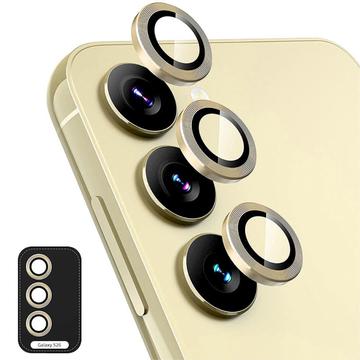 Samsung Galaxy S26+ Hat Prince Camera Lens Tempered Glass Protector - Gold
