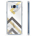 Samsung Galaxy S8 Hybrid Case - Abstract Marble