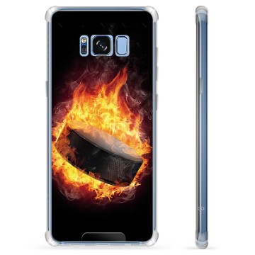 Samsung Galaxy S8 Hybrid Case - Ice Hockey