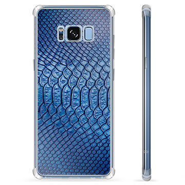 Samsung Galaxy S8 Hybrid Case - Leather