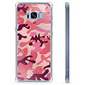 Samsung Galaxy S8 Hybrid Case - Pink Camouflage