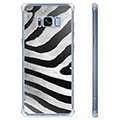 Samsung Galaxy S8 Hybrid Case - Zebra