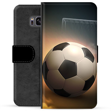 Samsung Galaxy S8 Premium Wallet Case - Soccer