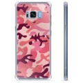 Samsung Galaxy S8+ Hybrid Case - Pink Camouflage