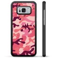 Samsung Galaxy S8+ Protective Cover - Pink Camouflage