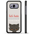 Samsung Galaxy S8 Protective Cover - Angry Cat
