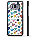 Samsung Galaxy S8 Protective Cover - Hearts