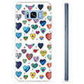 Samsung Galaxy S8 TPU Case - Hearts