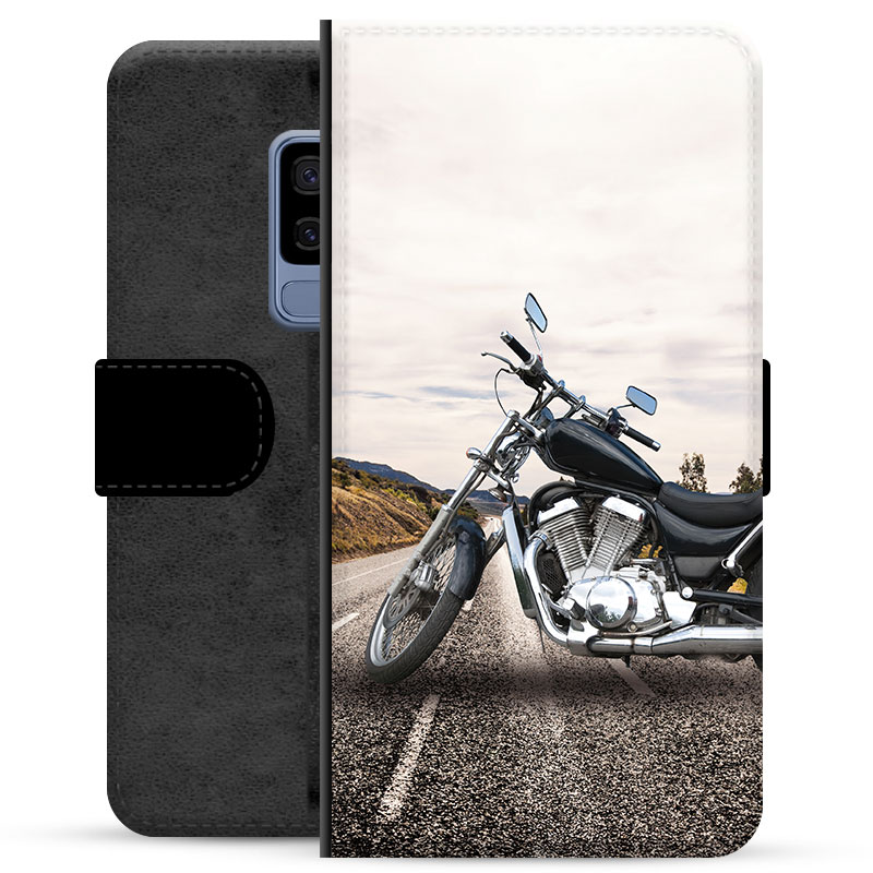 Samsung Galaxy S9+ Premium Wallet Case - Motorbike