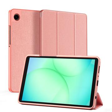 Samsung Galaxy Tab A11 Dux Ducis Domo Tri-Fold Smart Folio Case - Pink