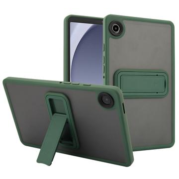Samsung Galaxy Tab A9 Shockproof Hybrid Case with Kickstand - Green