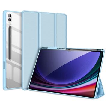 Samsung Galaxy Tab S10 Ultra Dux Ducis Toby Tri-Fold Smart Folio Case - Baby Blue