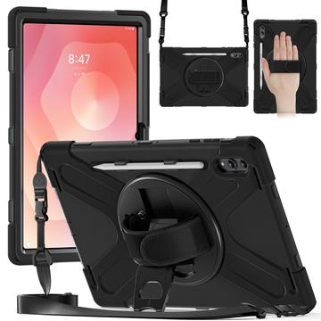 Samsung Galaxy Tab S11 Ultra Heavy Duty 360 Case with Hand Strap - Black
