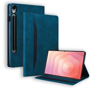 Samsung Galaxy Tab S11 Ultra Business Style Folio Case - Blue