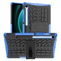 Samsung Galaxy Tab S10 FE/S9 FE Anti-Slip Hybrid Case with Kickstand - Blue / Black