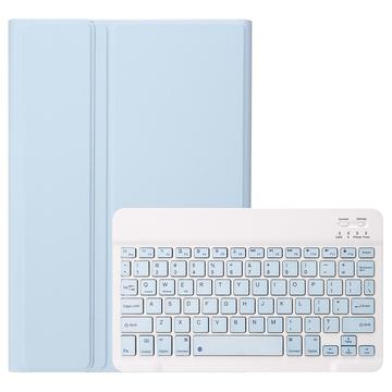 Samsung Galaxy Tab S10 FE/S9 FE Bluetooth Keyboard Case - Baby Blue