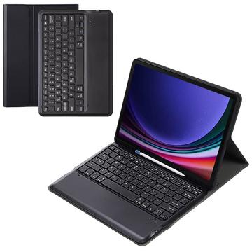 Samsung Galaxy Tab S9+ Bluetooth Keyboard Case (Open Box - Bulk Satisfactory) - Black