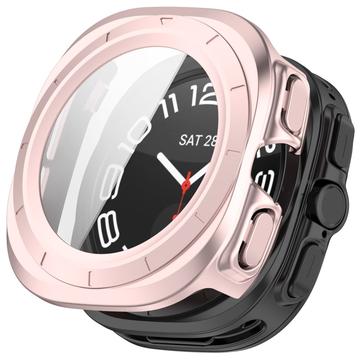 Samsung Galaxy Watch Ultra 2024/2025 Plastic Case with Screen Protector - 47mm - Rose Gold