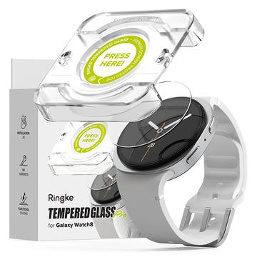 Samsung Galaxy Watch8 Ringke Easy Slide Tempered Glass Screen Protector - 40mm - 2 Pcs.