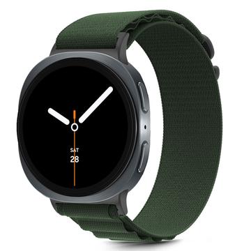 Samsung Galaxy Watch8/Watch8 Classic Tech-Protect Nylon Pro Strap - 40/44/46mm - Army Green