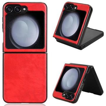 Samsung Galaxy Z Flip6/Z Flip7 FE Coated Plastic Case - Red