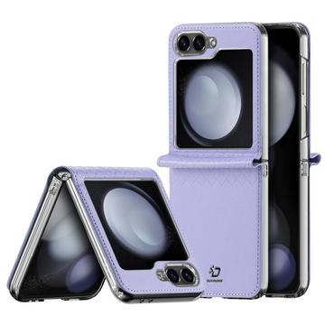 Samsung Galaxy Z Flip6/Z Flip7 FE Dux Ducis Bril Flip Case - Purple