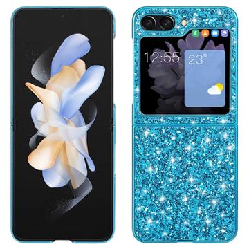 Samsung Galaxy Z Flip6/Z Flip7 FE Glitter Series Hybrid Case - Blue