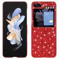 Samsung Galaxy Z Flip6/Z Flip7 FE Glitter Series Hybrid Case - Red