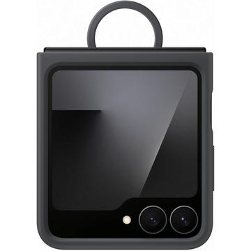 Samsung Galaxy Z Flip7 FE Silicone Cover with Ring EF-PF741TBEGWW - Black