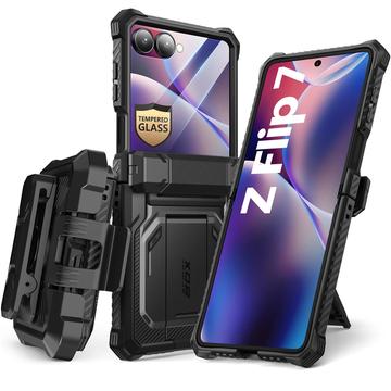 Samsung Galaxy Z Flip7 Supcase i-Blason Armorbox Hybrid Case - Black