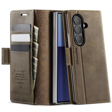 Samsung Galaxy Z Fold7 Caseme 033 Calf Texture Wallet Case with RFID Blocking